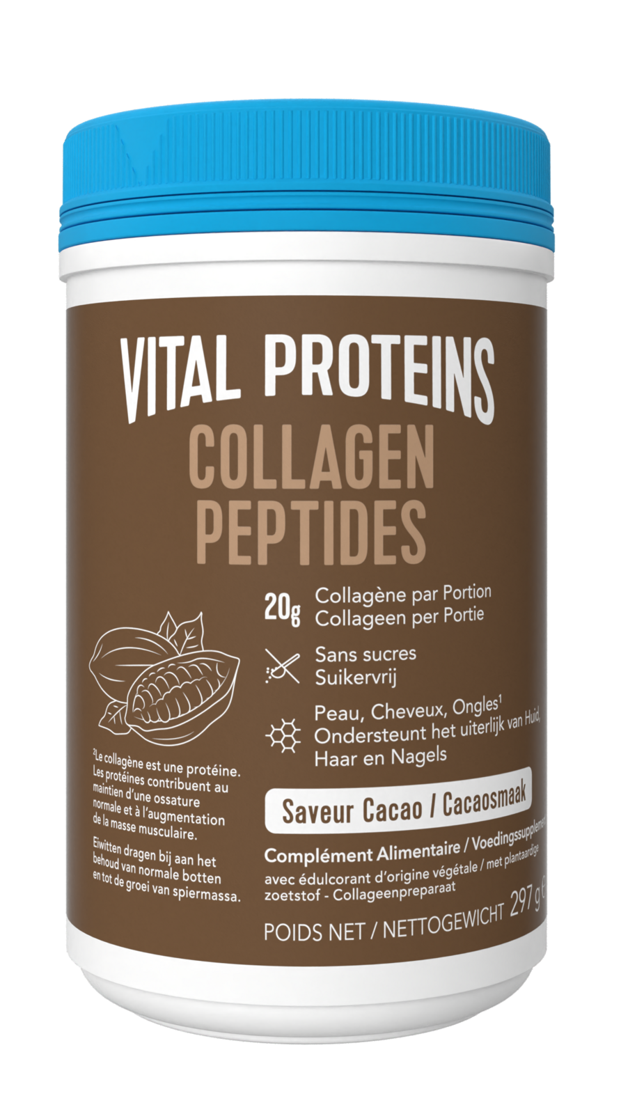Vital Proteins Collageen Peptiden - Cacao (297 gr)