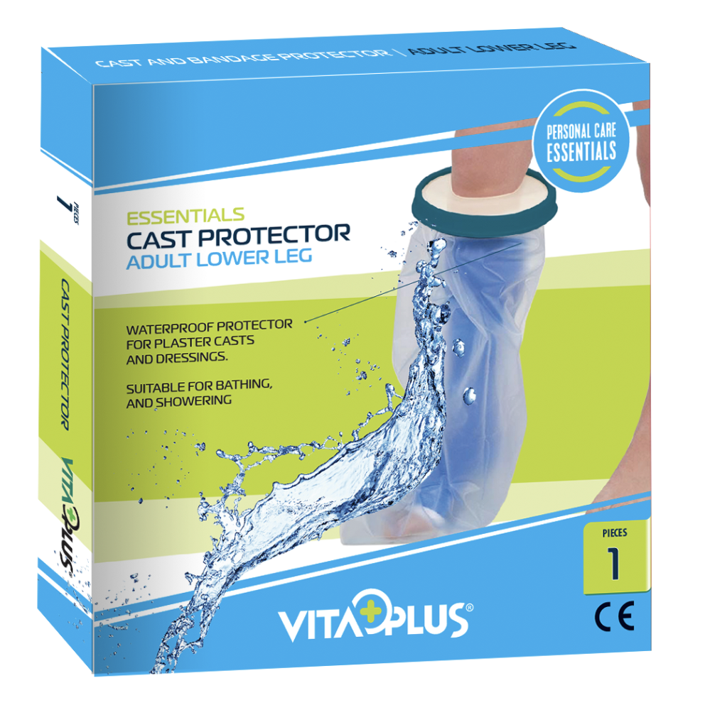 Vitaplus Essentials Cast Protector Adult Lower Leg (1 stuk)