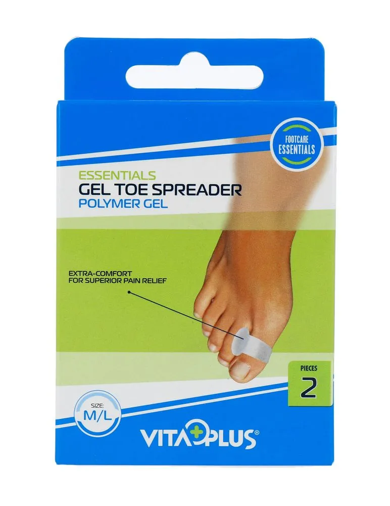 Vitaplus Essentials Gel Toe Spreader Maat M/l (2 stuks)