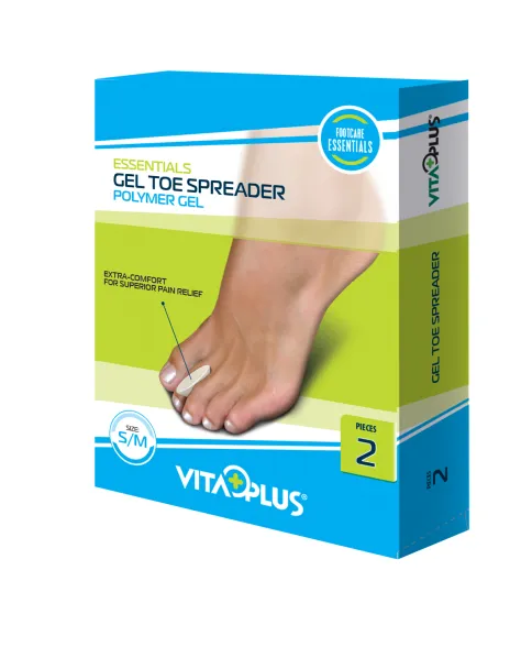 Vitaplus Essentials Gel Toe Spreader Maat S/m (2 stuks)