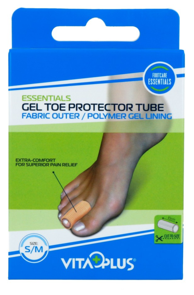Vitaplus Essentials Gel Toe Tube Maat S/m (1 stuk)