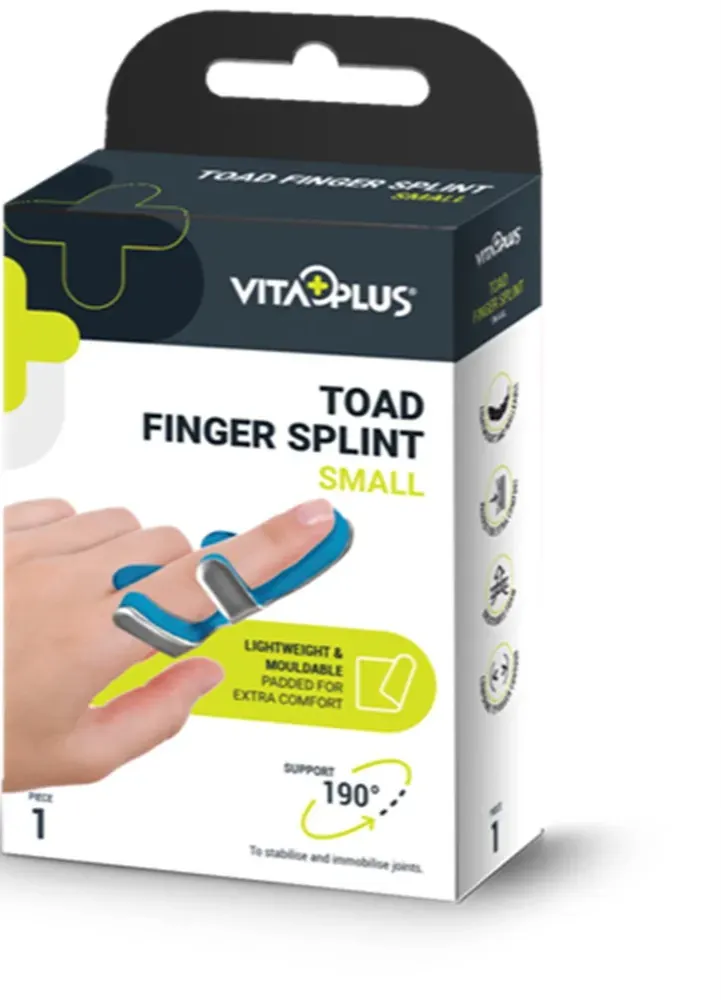 Vitaplus Toad Finger Splint Small (1 stuk)