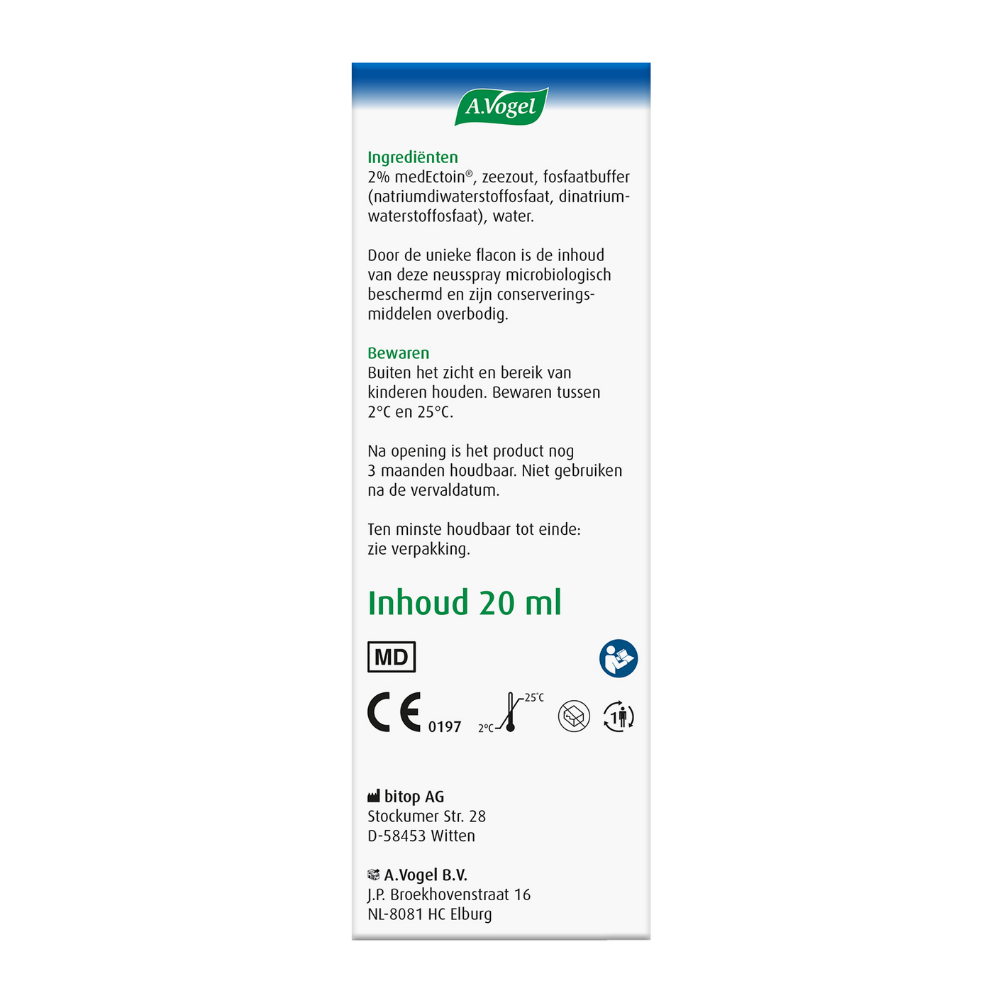 A.Vogel Neusspray Bijholteontsteking (20 ml) - image 4