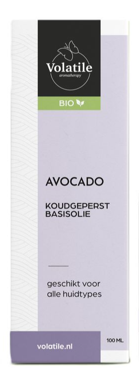 Volatile Avocado Koudgeperst Basisolie Bio (100 ml)