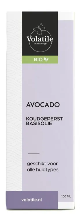 Volatile Avocado Koudgeperst Basisolie Bio (100 ml)