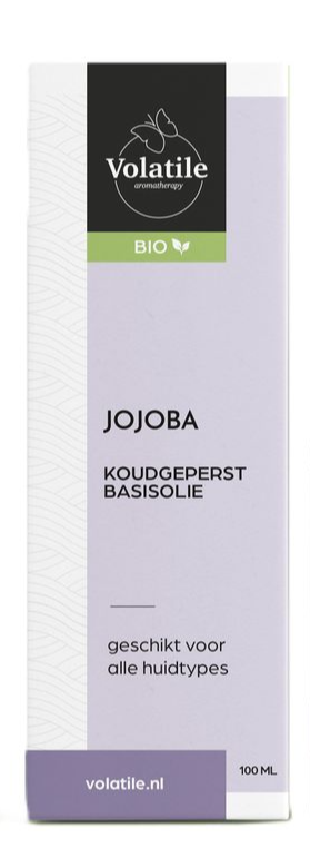 Volatile Jojoba Koudgeperst Basisolie Bio (100 ml)