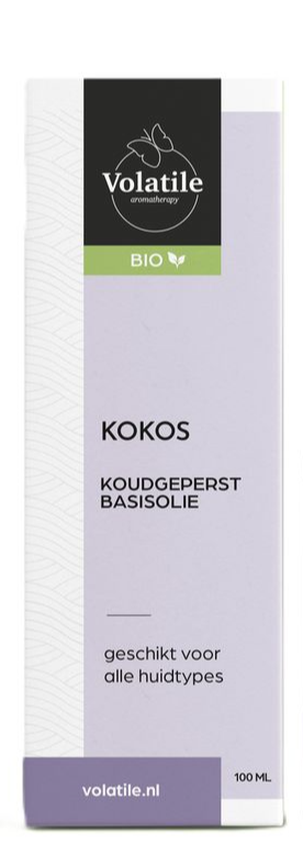 Volatile Kokos Koudgeperst Basisolie Bio (100 ml)