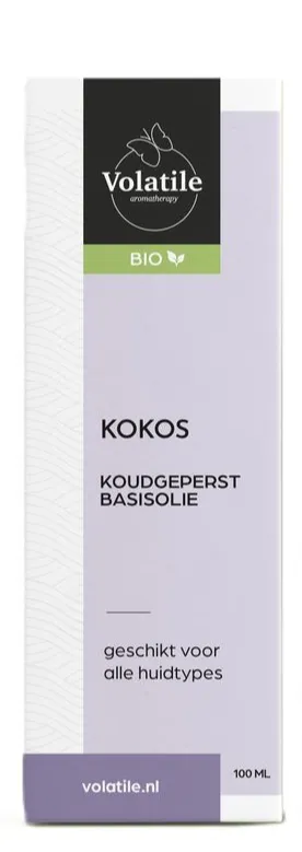 Volatile Kokos Koudgeperst Basisolie Bio (100 ml)