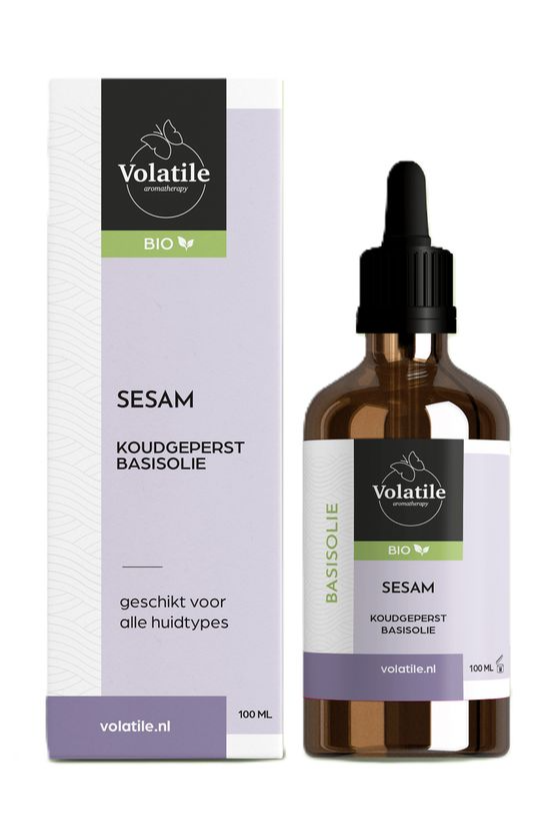 Volatile Sesam Koudgeperst Basisolie Bio (100 ml)