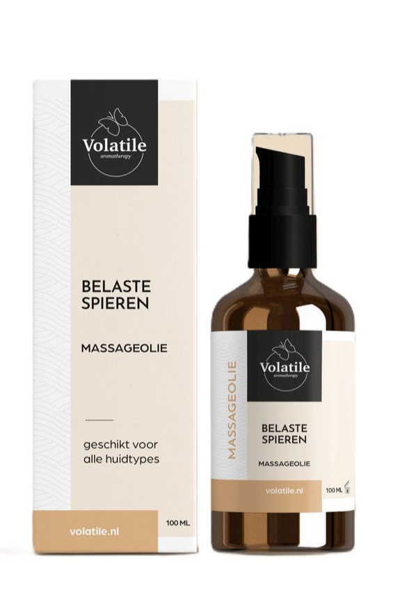 Volatile Belaste Spieren Massageolie (100 ml)