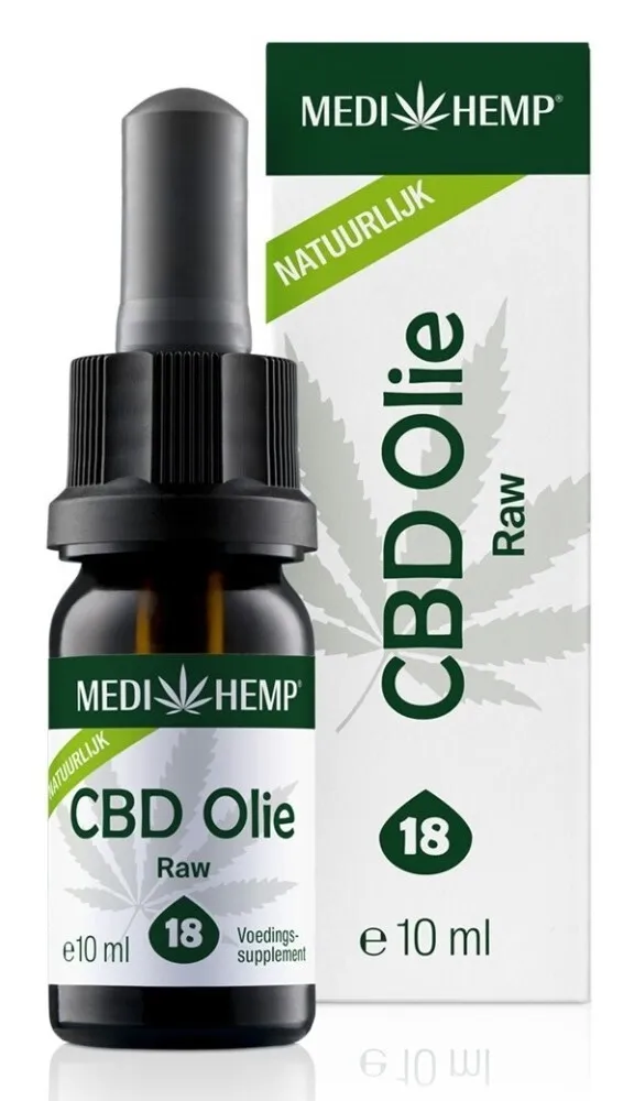 Medihemp Cbd Olie Raw 18% (10 ml)