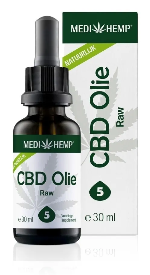 Medihemp Cbd Olie Raw 5% (30 ml)