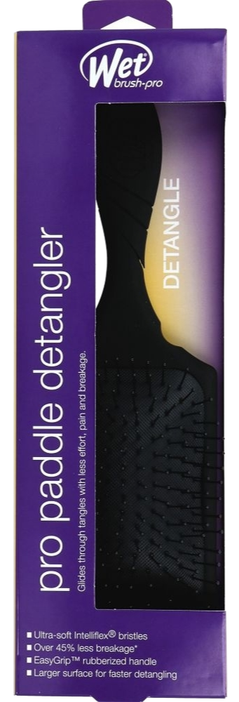 Wet Brush Haarborstel Condition Paddle Zwart (1 stuk)