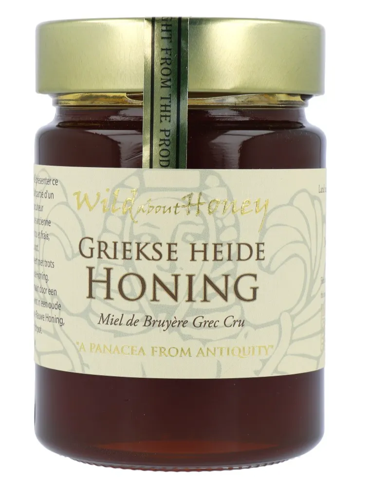 Wild About Honey Griekse Heide Honing (480 gr)
