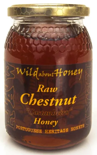 Wild About Honey Rauwe Kastanje Honing (500 gr)