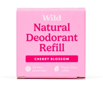 Wild Natural Deodorant Refill Cherry Blossom (40 gr)
