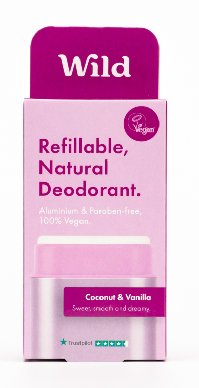 Wild Deodorant - Coconut/vanilla (40 gr)