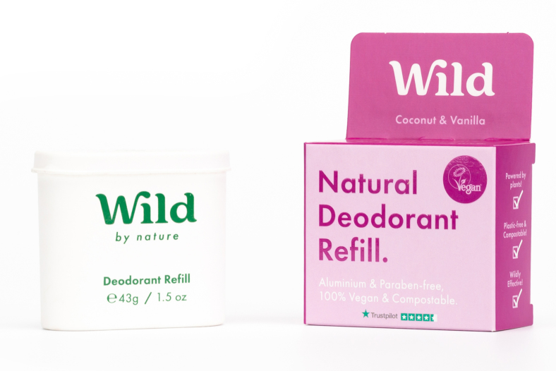 Wild Deodorant - Coconut/vanilla - Navulling (40 gr)