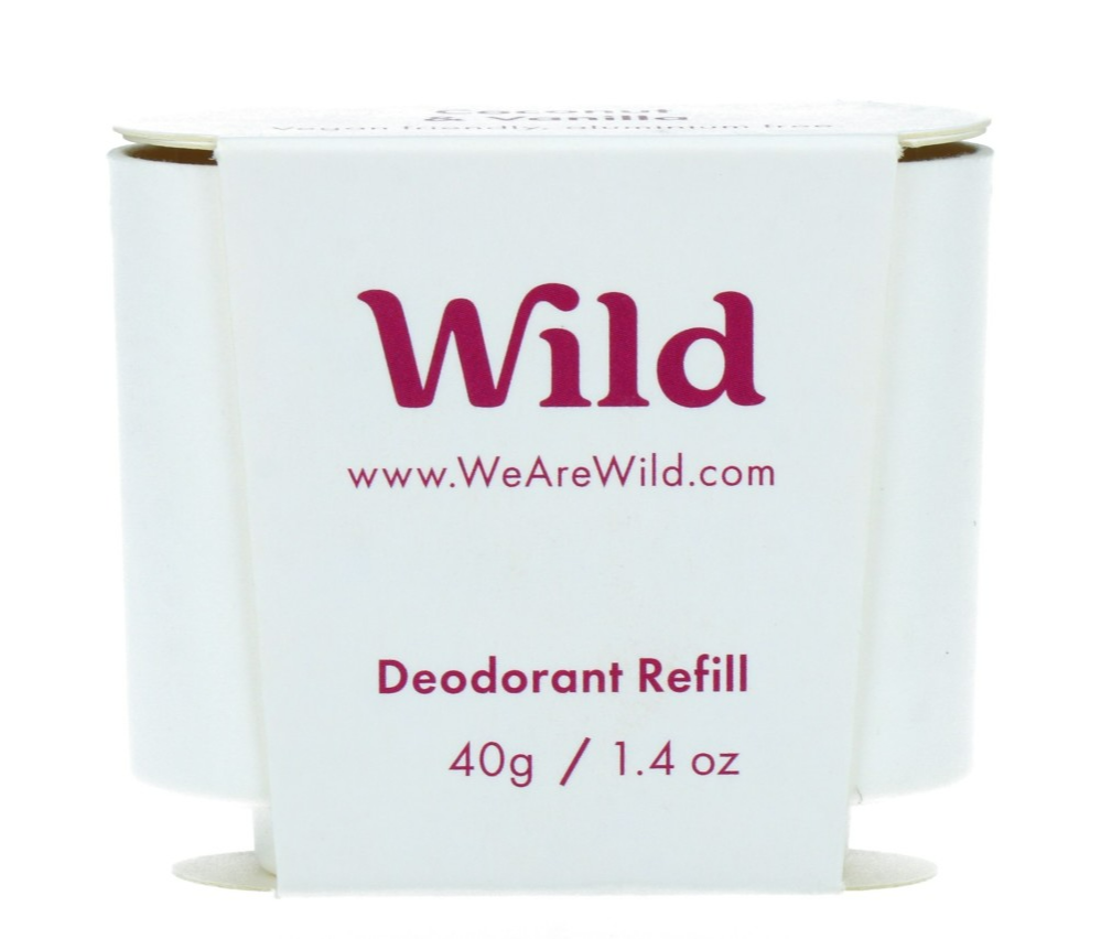 Wild Natural Coconut Deodorant Navulling (40 gr)