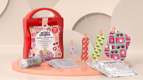 Wild Stripes Pleister First Aid Kit (21 stuks)