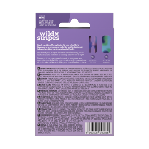 Wild Stripes Pleister Mondstrips Sunset (20 stuks)