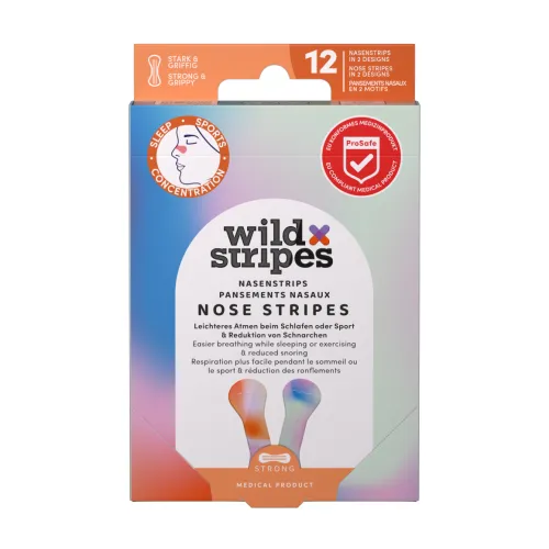 Wild Stripes Pleister Neusstrips Sunrise (12 stuks)