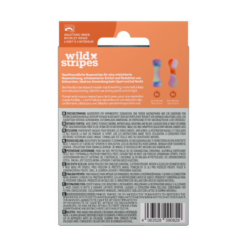Wild Stripes Pleister Neusstrips Sunrise (12 stuks)
