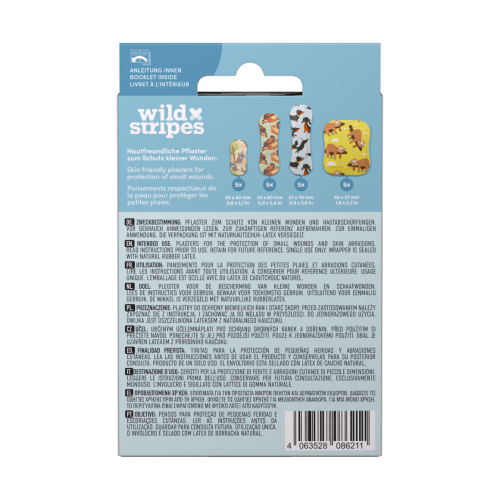 Wild Stripes Pleister Animal Fun Kids (20 stuks)