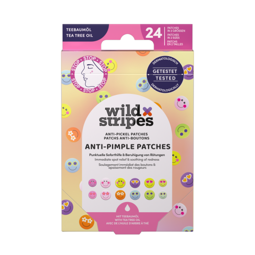 Wild Stripes Pleister Anti-pimple Patches Smile (24 stuks)