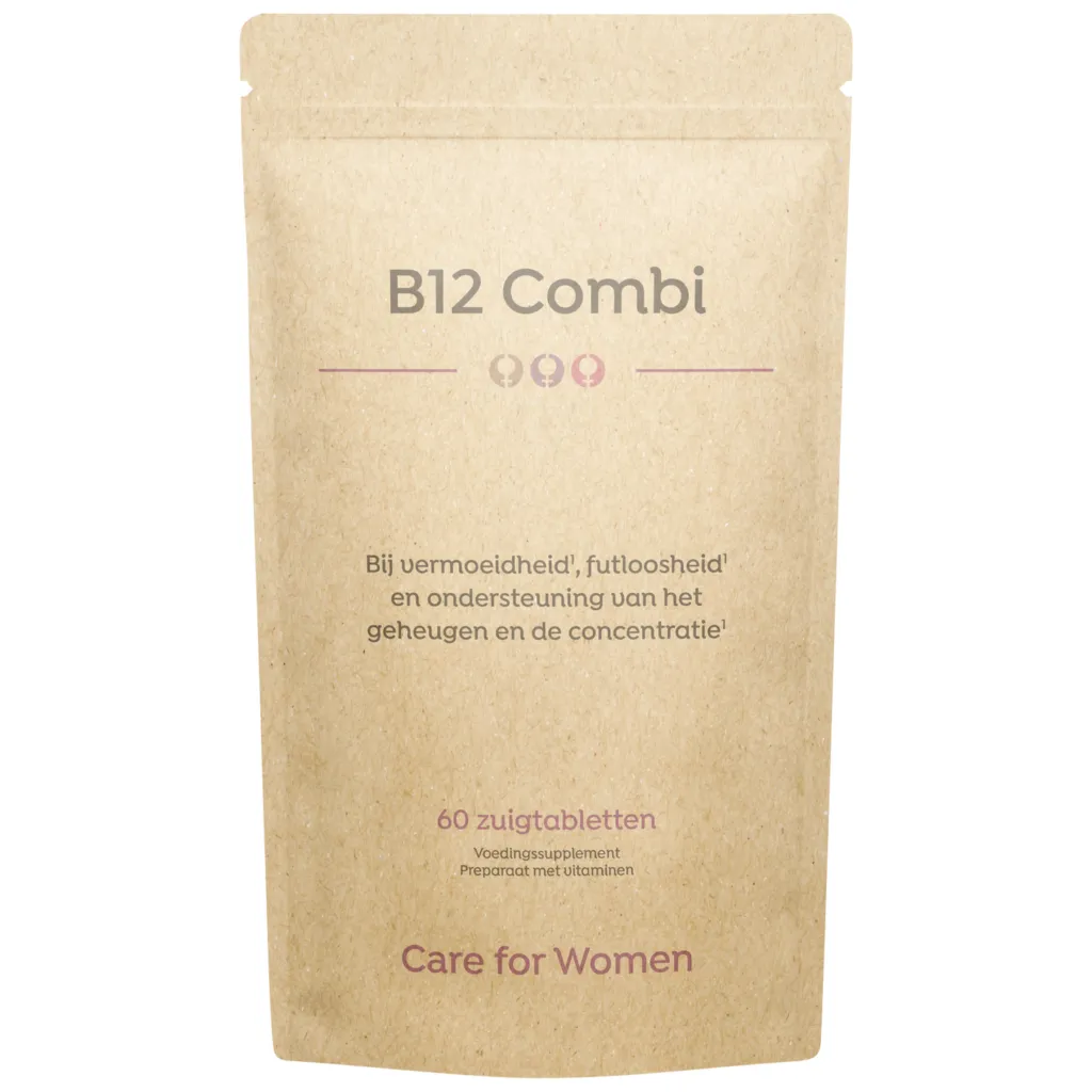 Care For Women B12 Combi Zuigtabletten (60 tabletten)