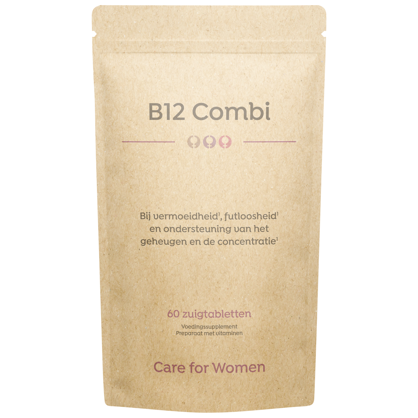 Care For Women B12 Combi Zuigtabletten (60 tabletten)