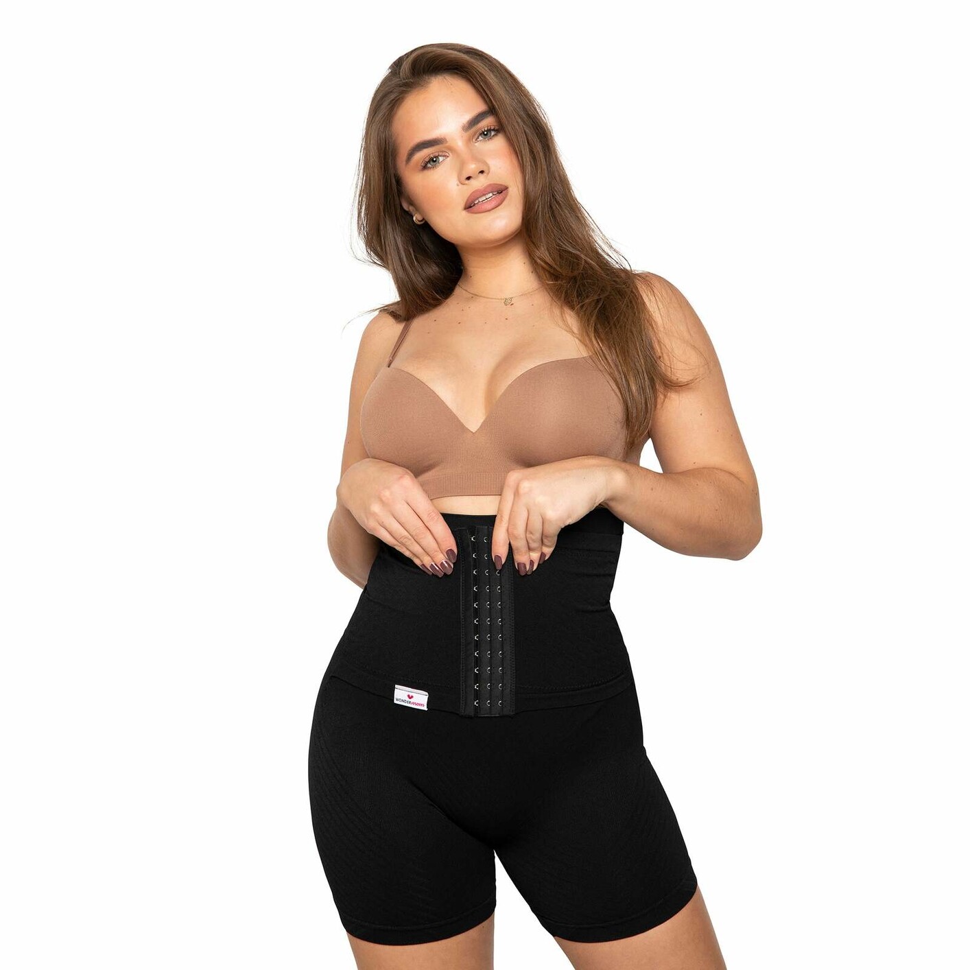 Wondermom Bellybinder Shorts Zwart (s) (1 stuk)