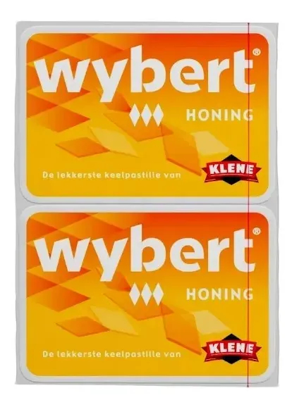 Wybert Honing Keelpastilles Duoverpakking (50 gr)