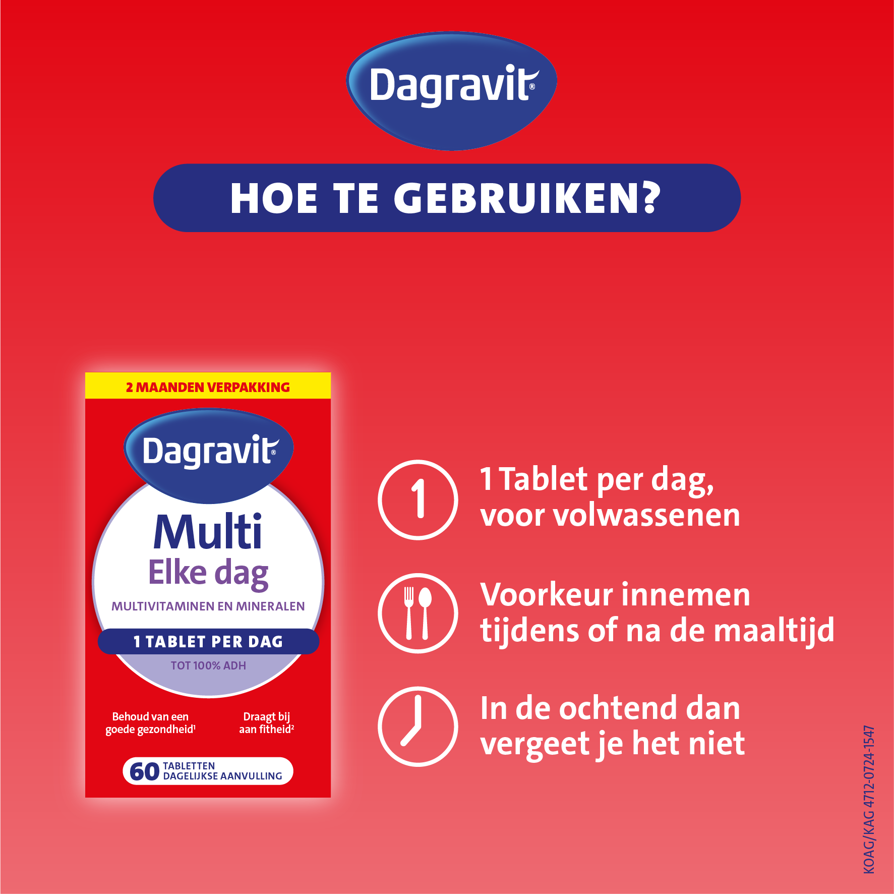 Dagravit Multi Elke Dag (60 tabletten) - image 3