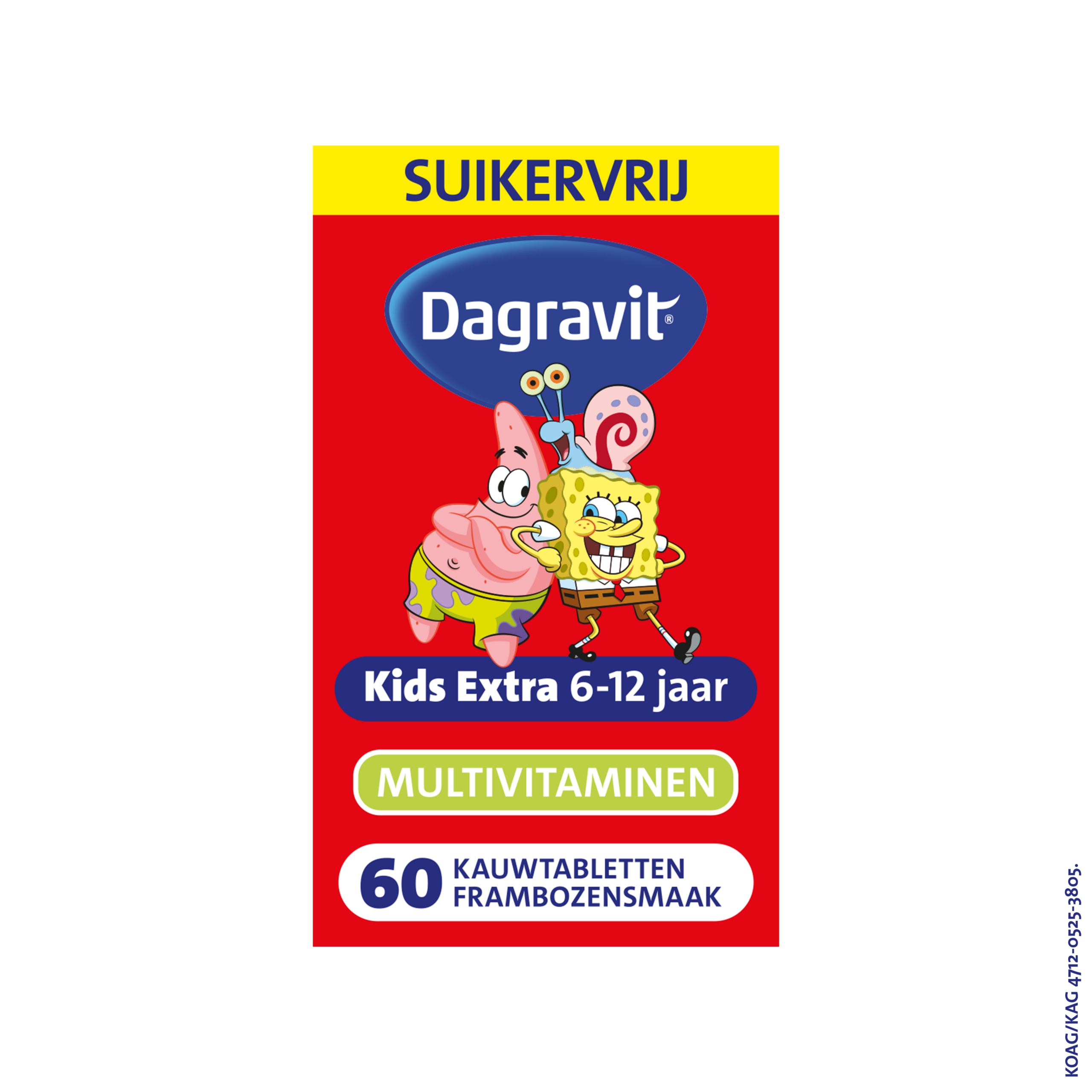 Dagravit Kids Extra 6-12 Jaar Multivitaminen (60 tabletten)
