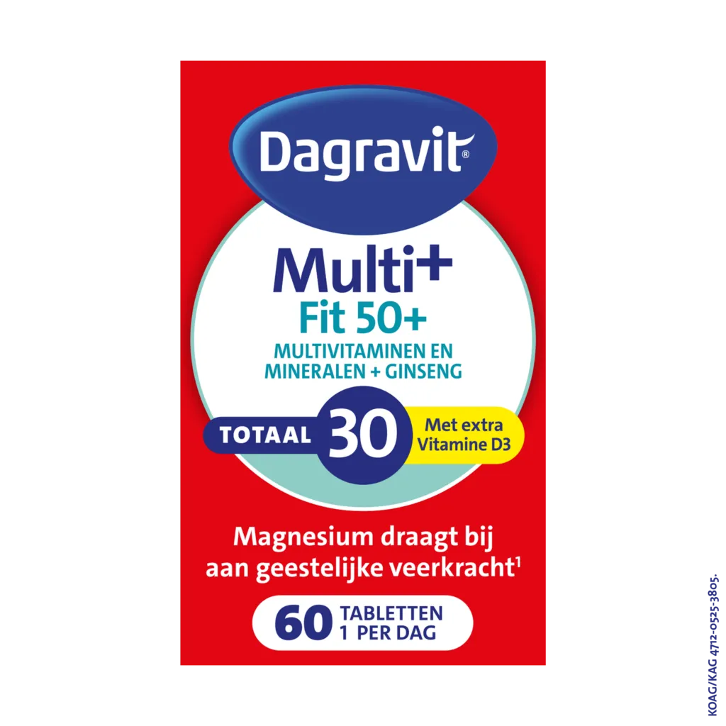 Dagravit Vitaal 50+ (60 tabletten)