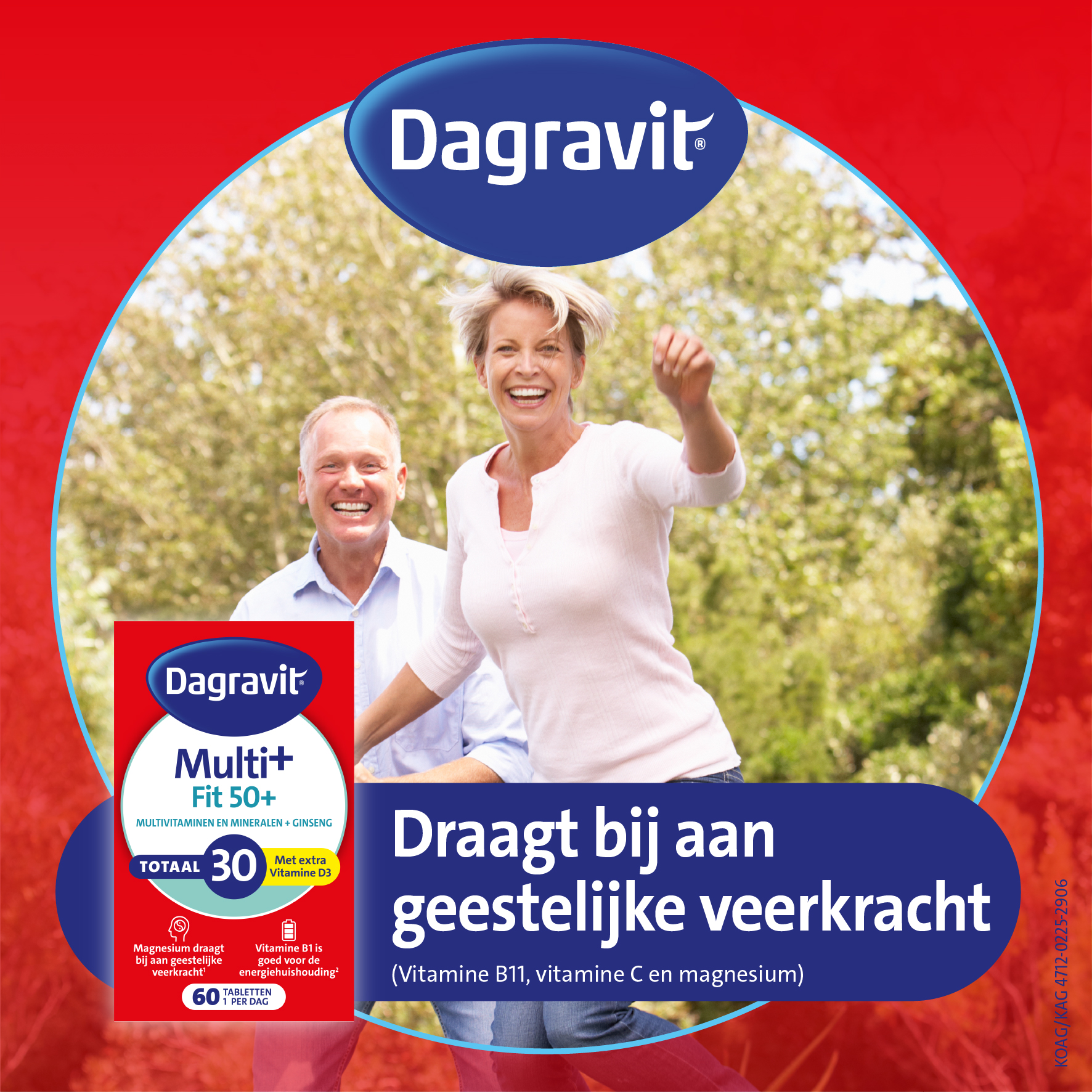 Dagravit Vitaal 50+ (60 tabletten)