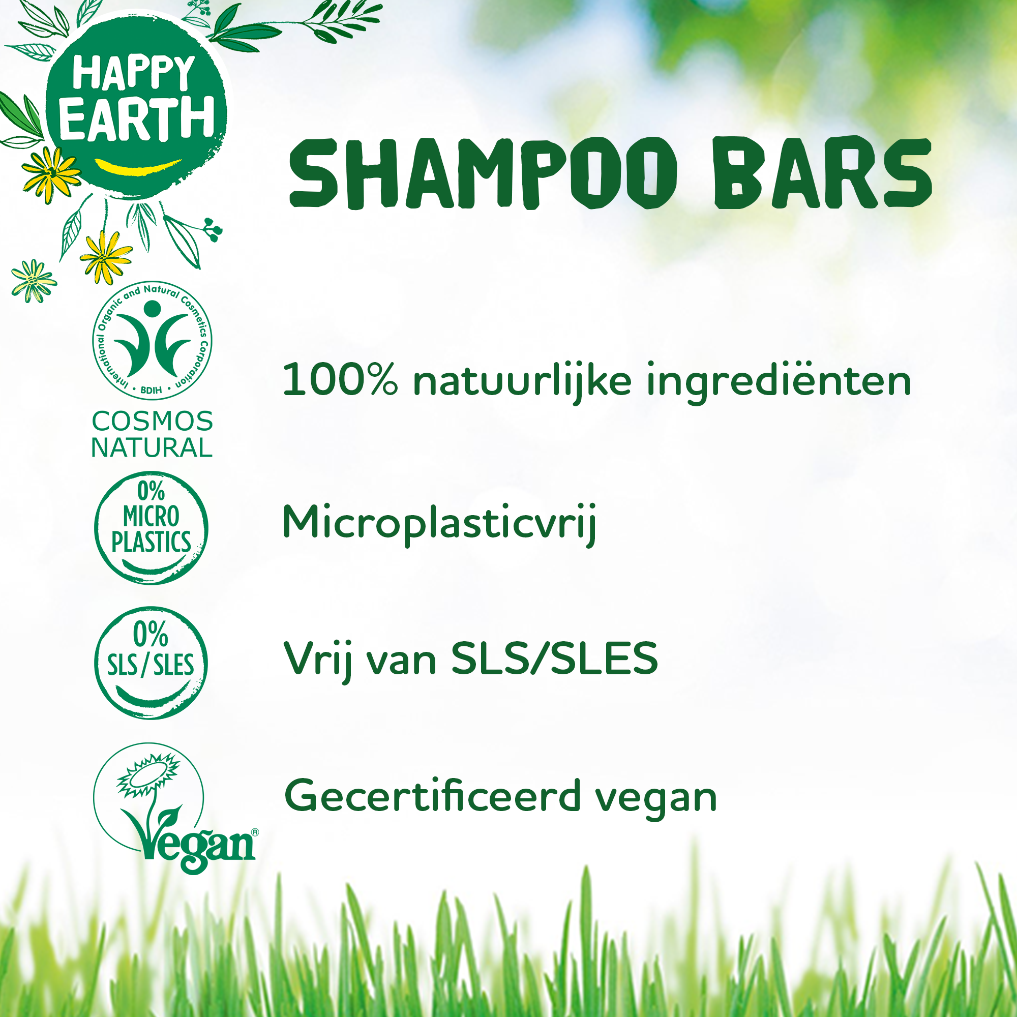 Happy Earth Shampoobar repair & care (70 gr) - image 2