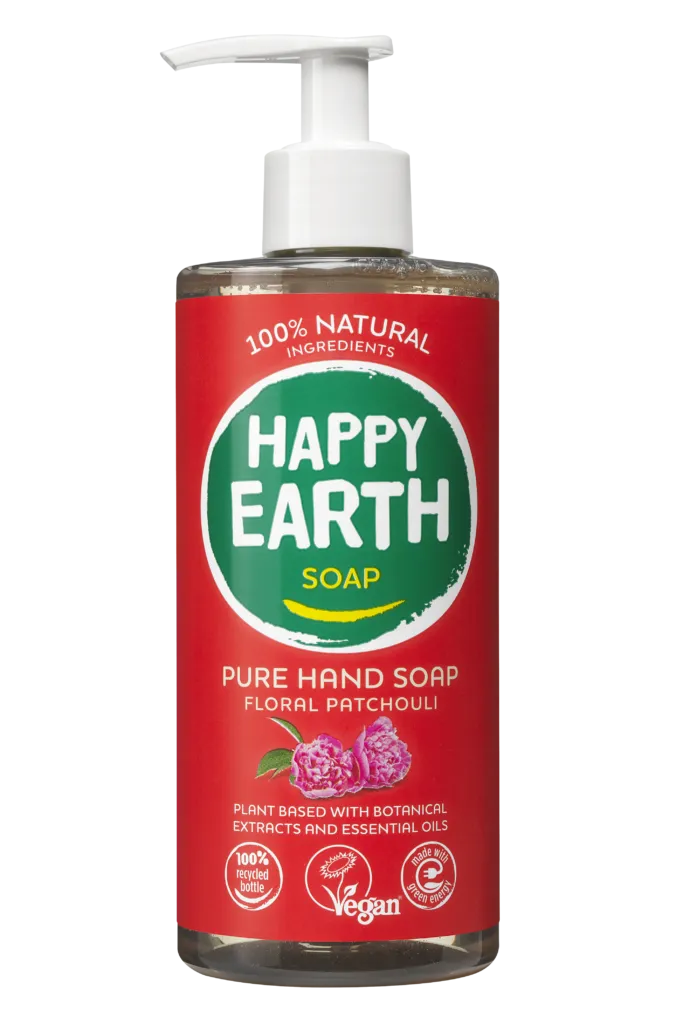Happy Earth Handzeep Floral Patchouli (300 ml)
