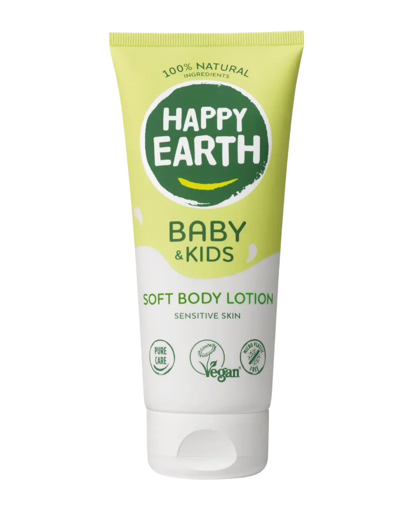 Happy Earth Bodylotion voor baby & kids (200 ml)