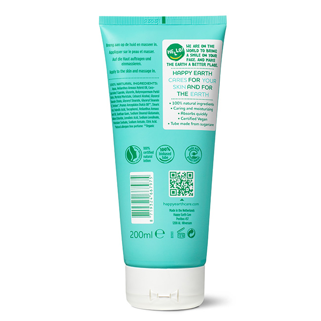 Happy Earth Bodylotion Zacht (200 ml)