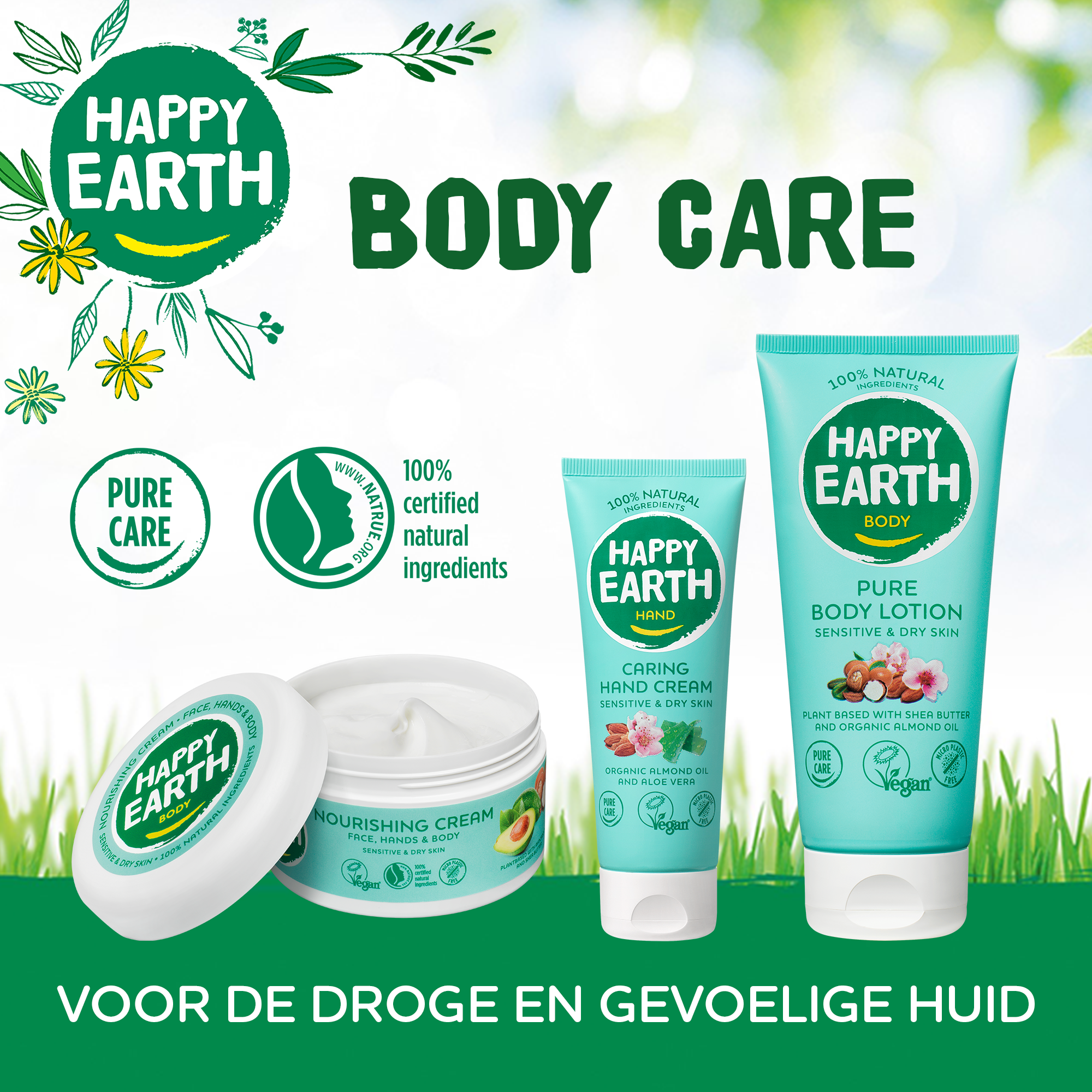 Happy Earth Bodylotion Zacht (200 ml) - image 5