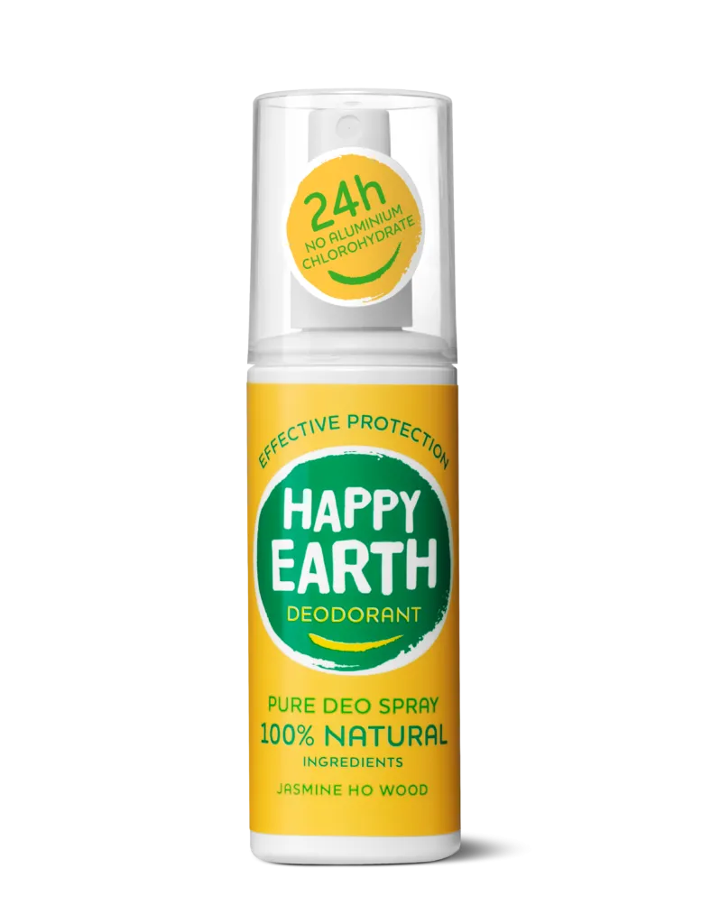 Happy Earth Deodorant spray jasmine ho wood (100 ml)