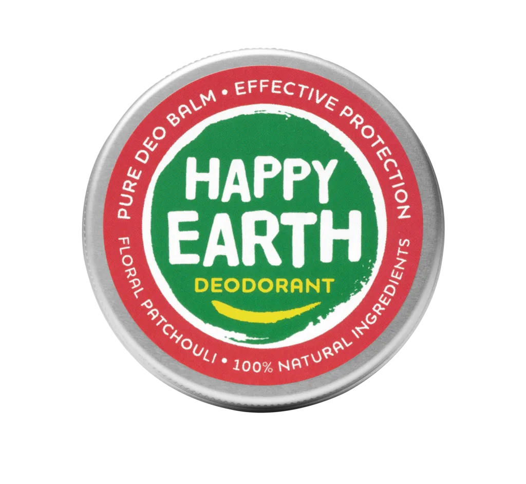 Happy Earth 100% Natuurlijke Deodorant Balm Floral Patchouli (45 gr)