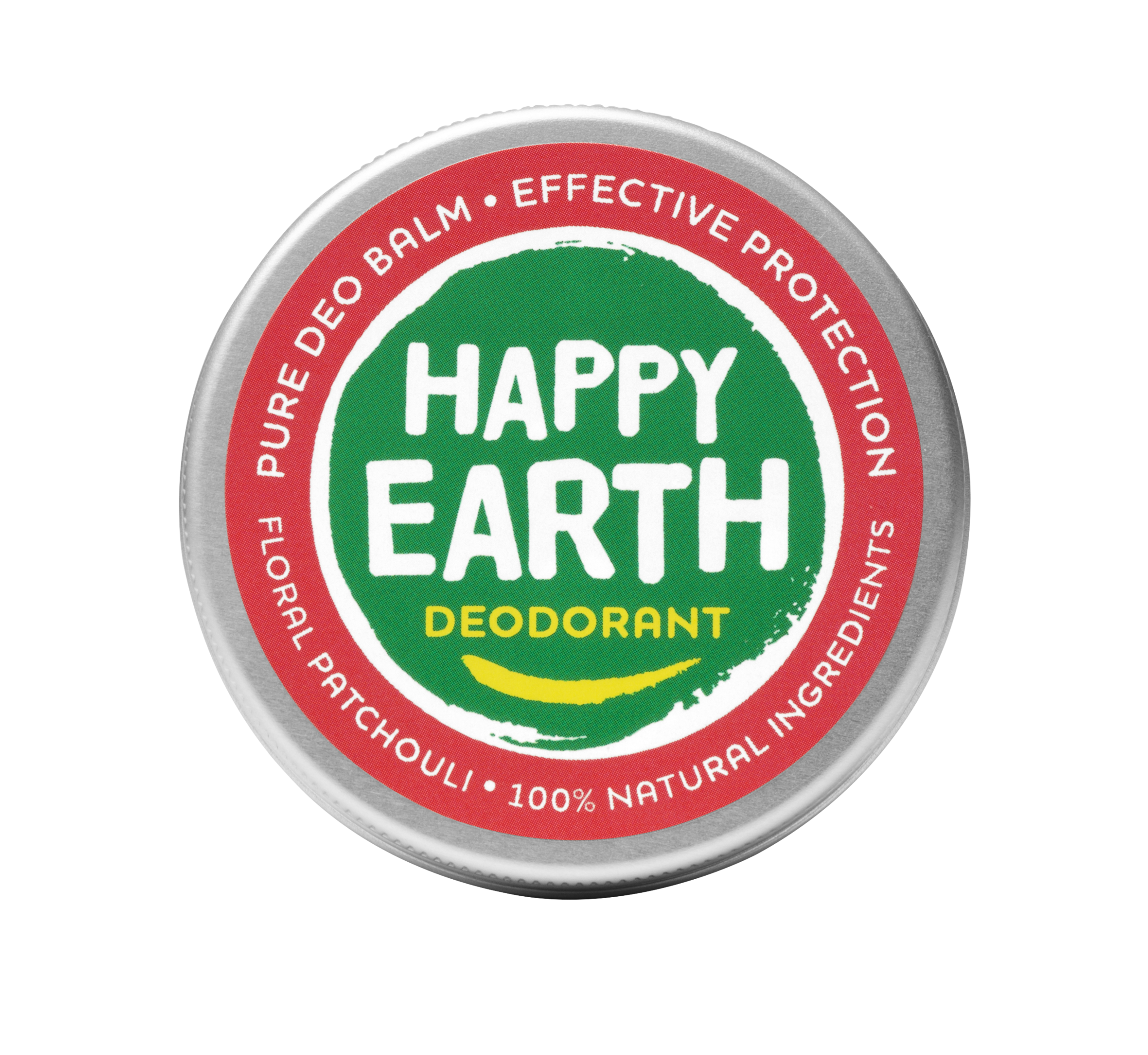 Happy Earth 100% Natuurlijke Deodorant Balm Floral Patchouli (45 gr)