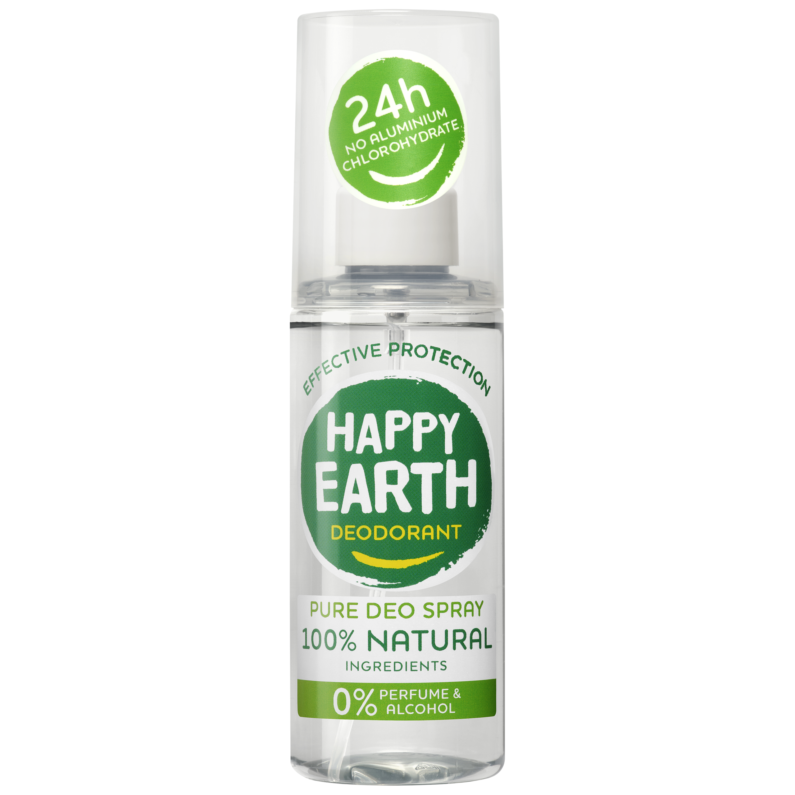 Happy Earth Pure deodorant spray unscented (100 ml)