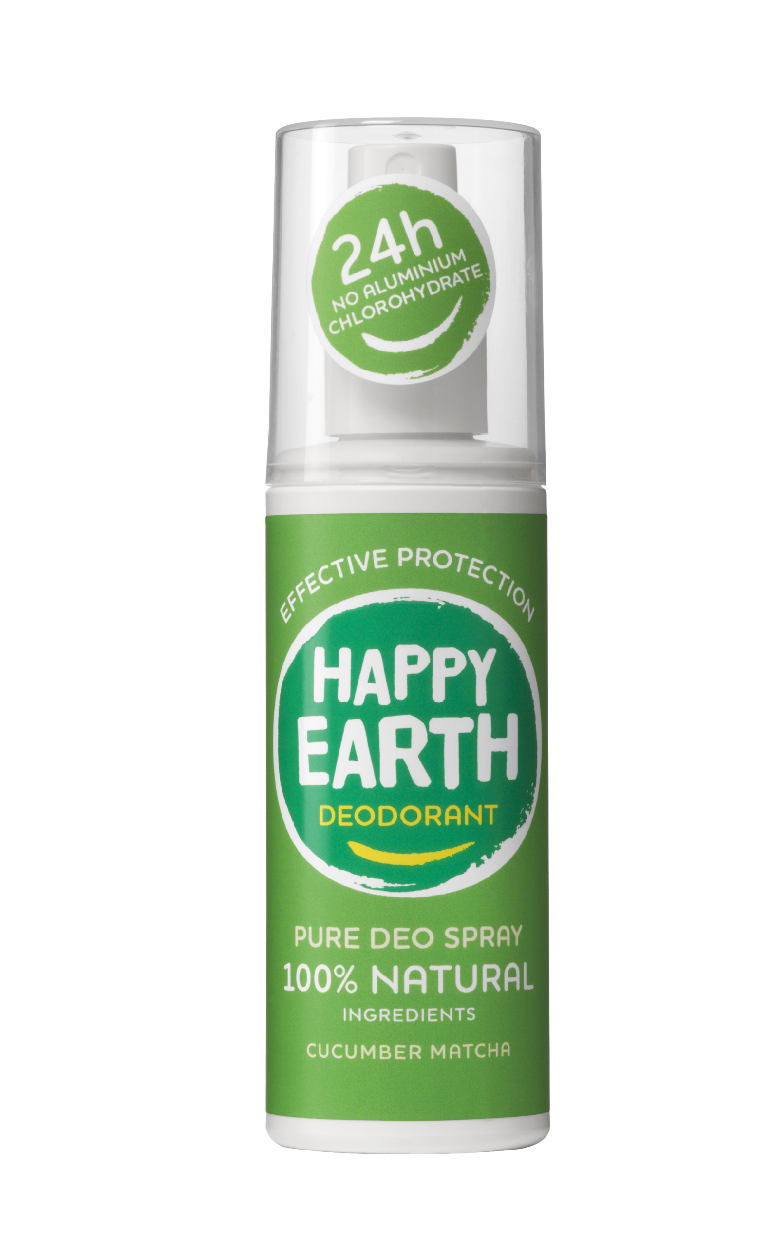 Happy Earth Pure Deodorant Spray Cucumber Matcha (100 ml)