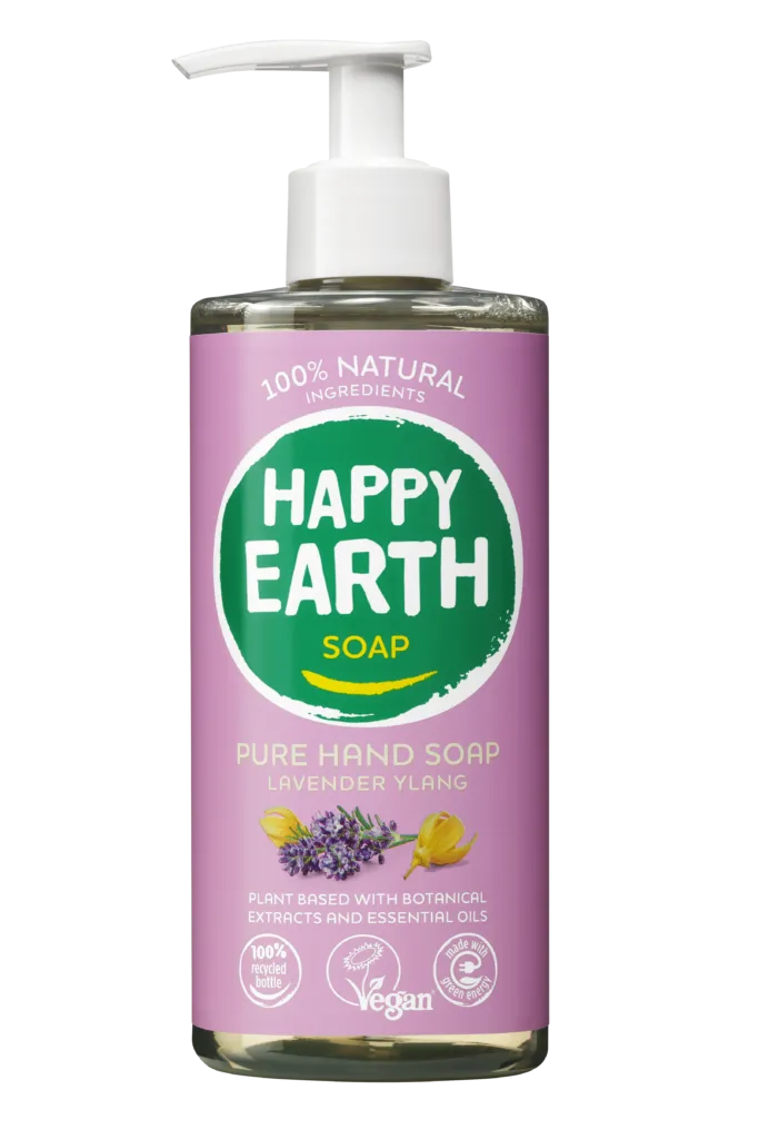 Happy Earth Pure Hand Soap Lavender Ylang (300 ml)