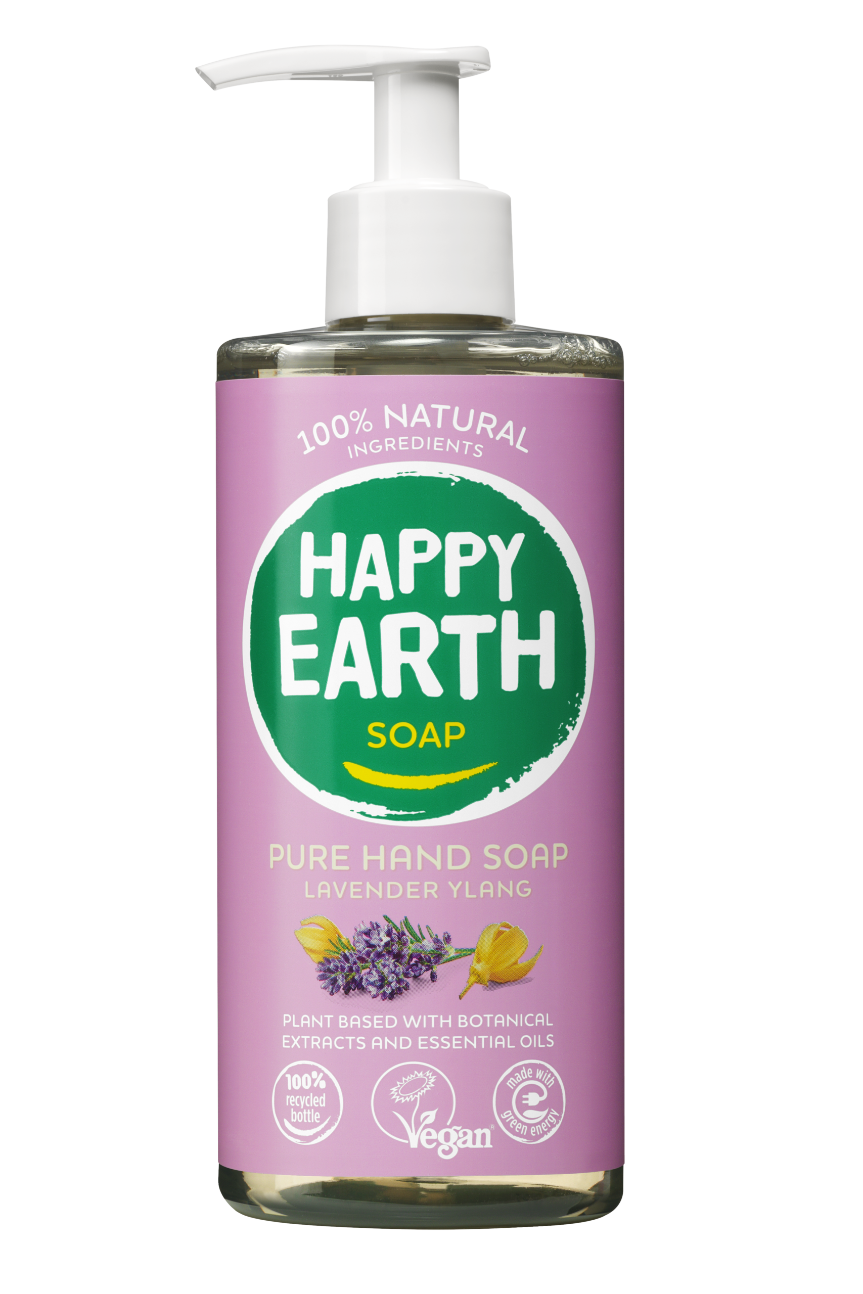 Happy Earth Pure Hand Soap Lavender Ylang (300 ml)