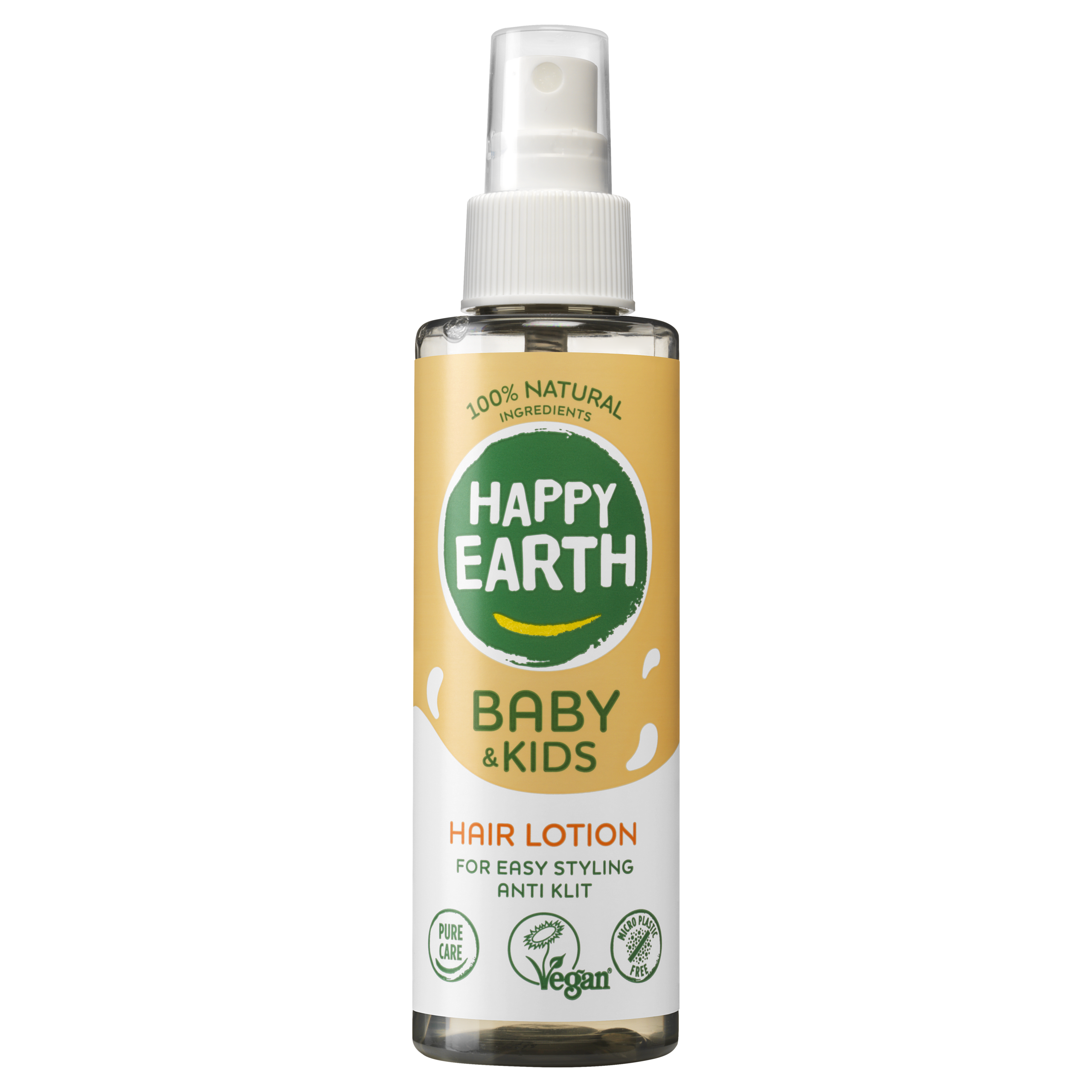 Happy Earth Hairlotion Voor Baby & Kids (150 ml)